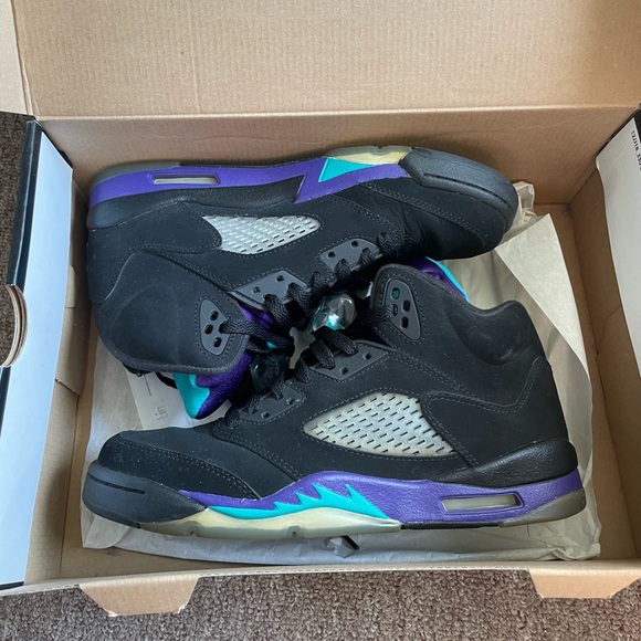 air jordan 5 retro black grape - Picture 7 of 7